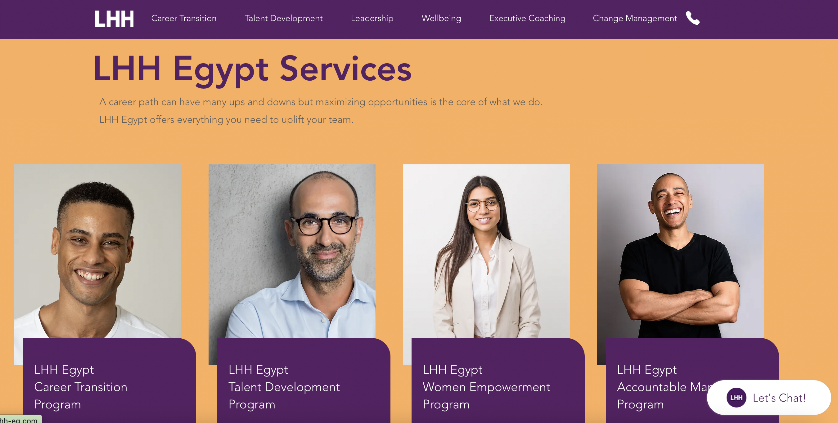 LHH Egypt services