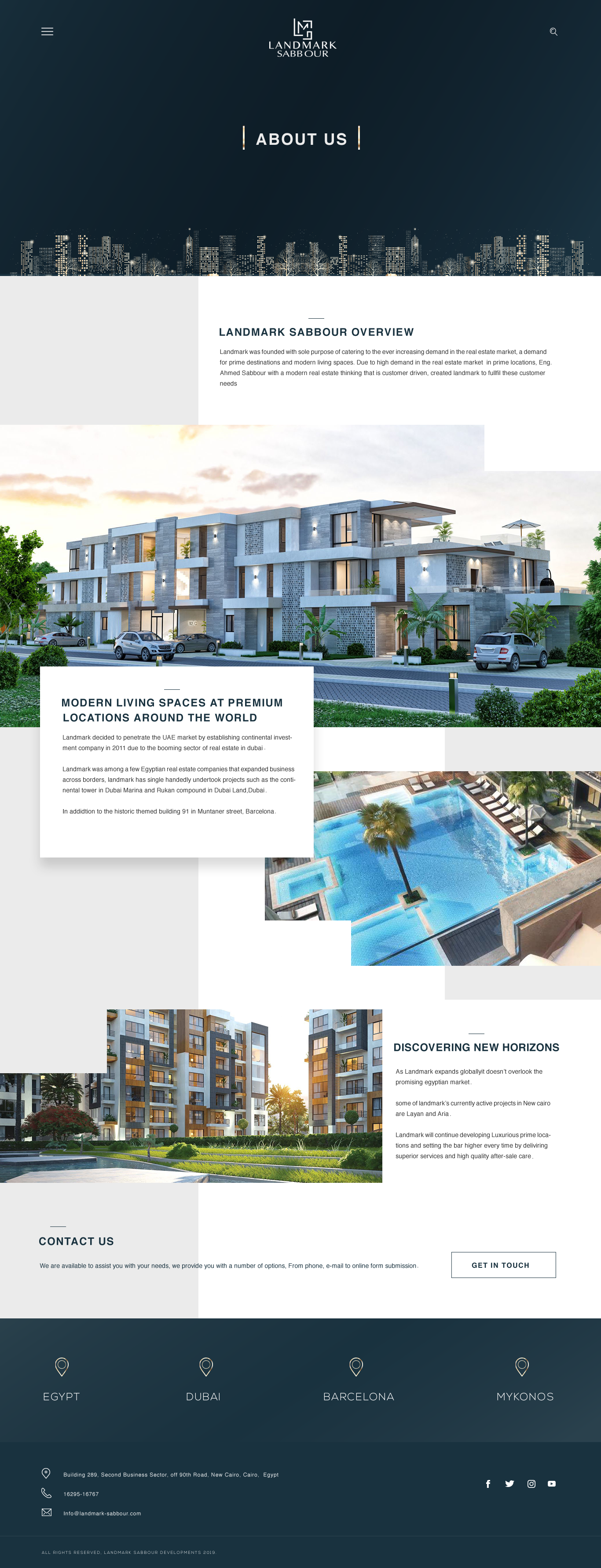 LMD website overview