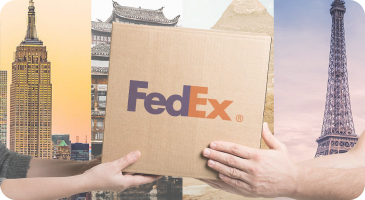 FedEx international delivery campaign